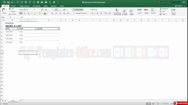 Save Excel Documents, how to save a file in excel ? смотреть онлайн