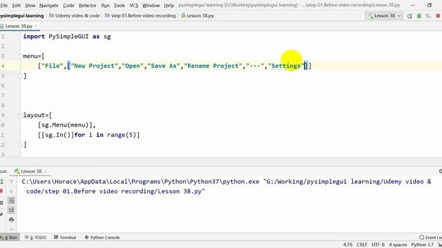 Python GUI with PySimpleGUI - easy learn 38 смотреть онлайн