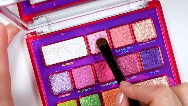 Clionadh Cosmetics Dragon Fruit Palette Live Swatches смотреть онлайн