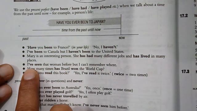Present Perfect Tense का प्रयोग Ever और Never के साथ। The Best Grammar book. смотреть онлайн