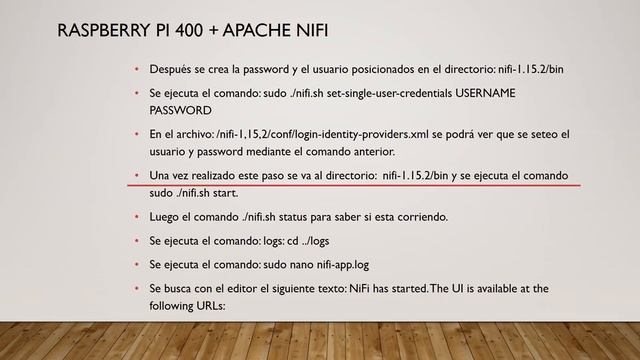 Raspberry PI 400 + Apache NIFI
