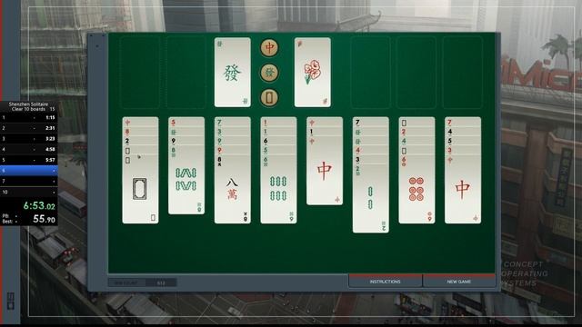 Shenzhen Solitaire - 10 boards in 13:41 (11/22/19) смотреть онлайн