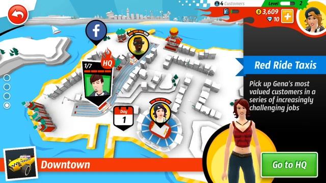 Crazy Taxi City Rush | car game смотреть онлайн
