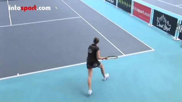 Tennis Backhand- Double Handed Technique смотреть онлайн