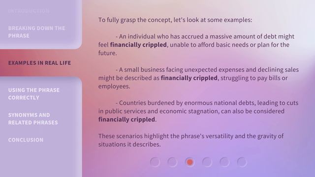 Understanding "Financially Crippled": A Guide to English Phrases смотреть онлайн