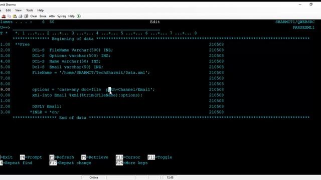 IBMi (AS400) - XML Parsing using #RPGLE смотреть онлайн