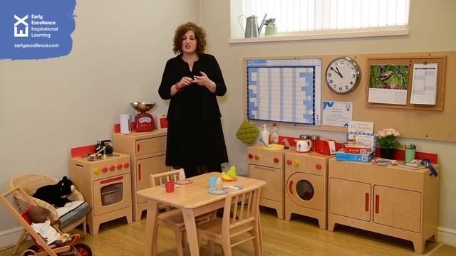 Explore Literacy and Maths Opportunities within the Domestic Role Play Area смотреть онлайн