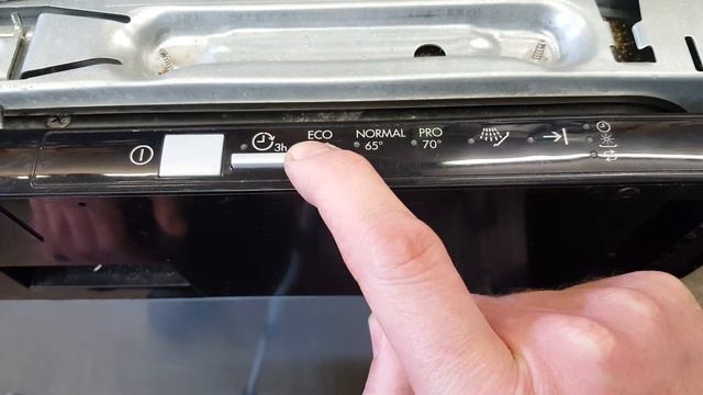 Reading Aeg dishwasher error code and resetting of error code смотреть онлайн