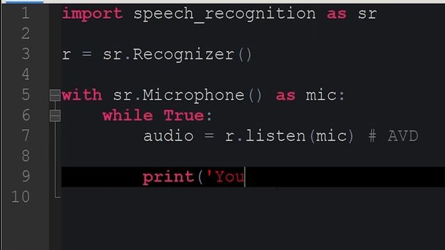 Speech Recognition with Python Easy Tutorial смотреть онлайн