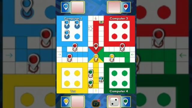 Ludo Game in 4 Players | Ludo King 4 Players Gameplay | Ludogame #6 смотреть онлайн