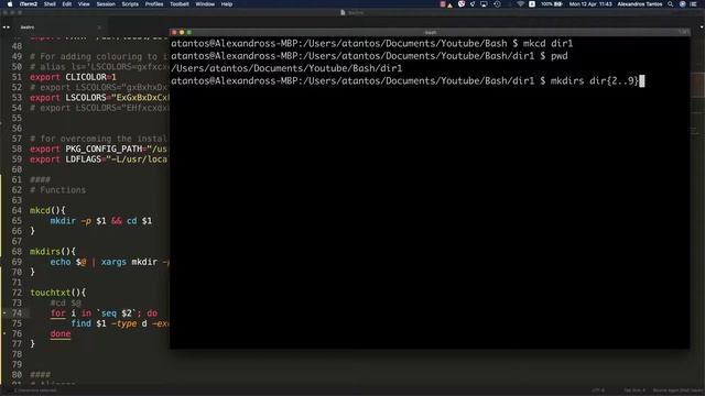 3 Bash functions and your filesystem смотреть онлайн