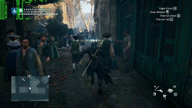 Assassin's Creed Unity (ACU) - EVGA GTX 980Ti SC - 4K DSR Ultra Gameplay Performance смотреть онлайн
