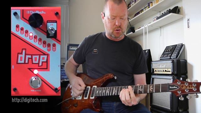 DigiTech: The DROP Polyphonic Drop Tune Pedal смотреть онлайн