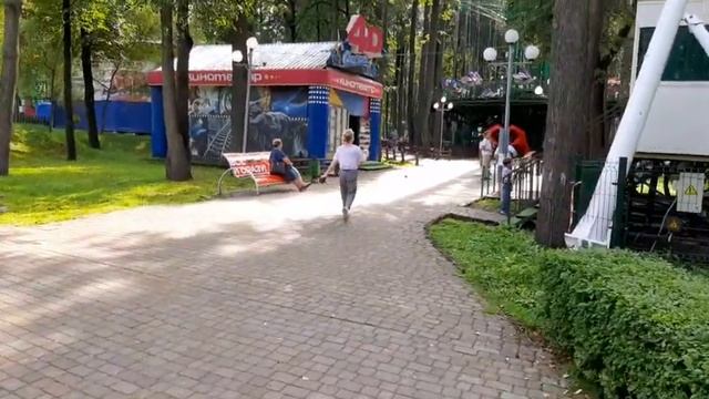 парк горького.пермь.опасный аттракцион.часть 1. смотреть онлайн