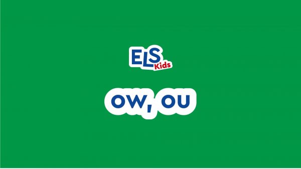 ow, ou//phonics for Esl students reading kids//Video words esl