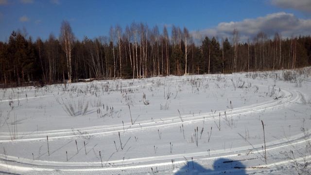 самодельный снегоход. ИЖЕЦ! смотреть онлайн