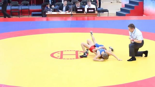 (32 кг) Первенство России по греко-римской борьбе среди юношей 2000-2001 гг. р. смотреть онлайн