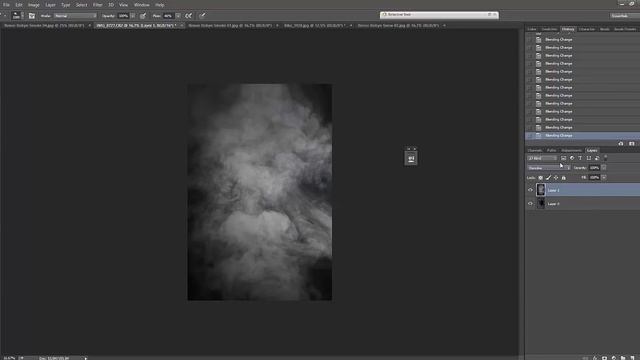 How to Add Realistic Smoke and Snow in Photoshop смотреть онлайн