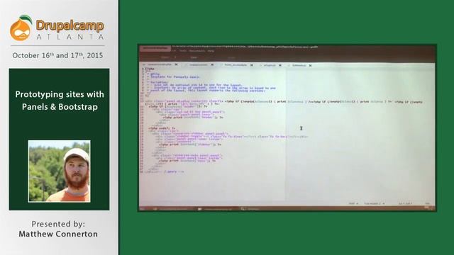 DCATL 2015 - Prototyping Websites with Panels & Bootstrap смотреть онлайн