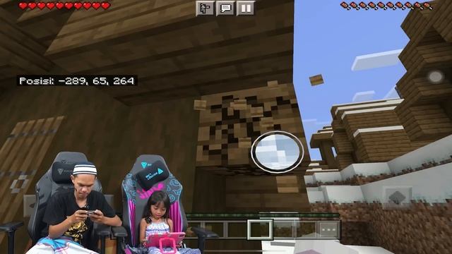 MINECRAFT LEIKA MAIN MINECRAFT BANGUN RUMAH смотреть онлайн