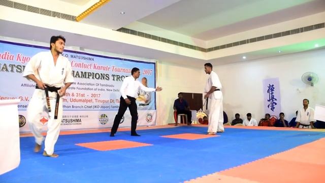 All India full contact Kyokushin karate tournament Tamil nadu 2017 смотреть онлайн