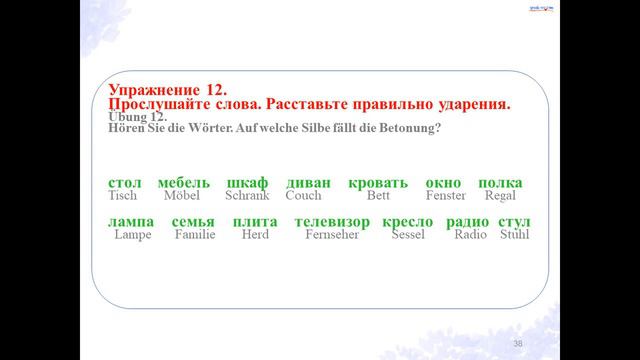 Russisch für Anfänger. Betonung. Russian for beginners. Русский для начинающих. Ударение смотреть онлайн