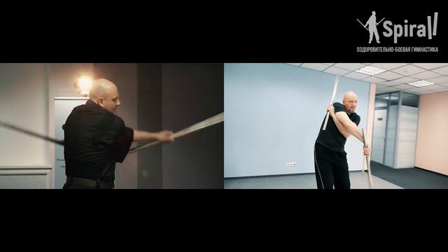 Фрагмент учебного ролика упражнения "Мельница" смотреть онлайн