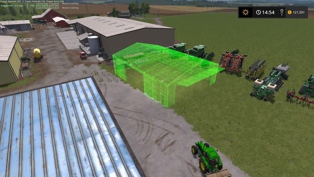 BUILDING A NEW FARM YARD | Lone Oak Farm | Farming Simulator 17 | #34 смотреть онлайн