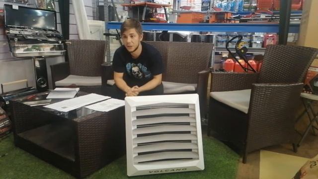 Обзор тепловентилятора Volcano Mini AC.