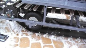 Снегоход своими руками - как сделать самодельный снегоход на гусенице