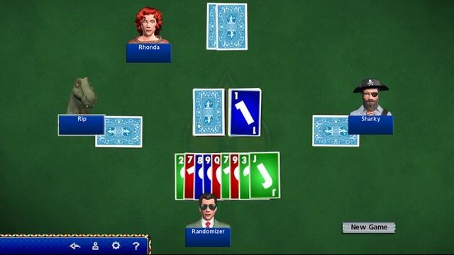 Hoyle card games: Crazy 8s смотреть онлайн