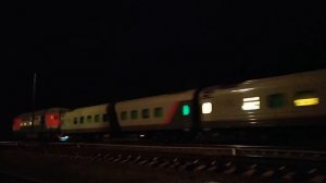 Пассажирский поезд Пермь - Симферополь.