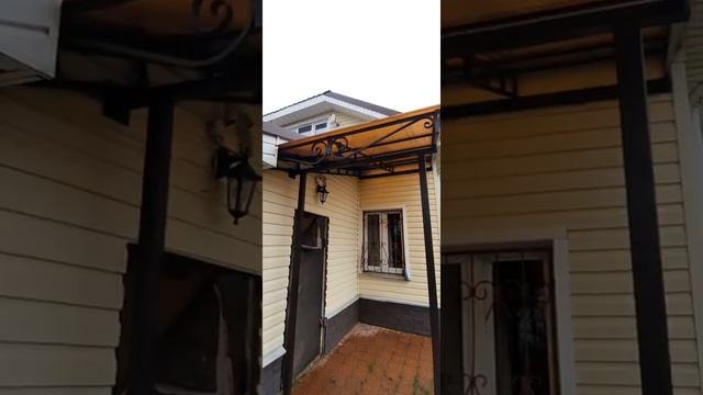 Небольшой навес над входом. смотреть онлайн