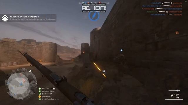 BATTLEFIELD 1 - PALOMAS DE GUERRA (GTX 950M - i7 6700HQ)LOW 50, +60 FPS смотреть онлайн