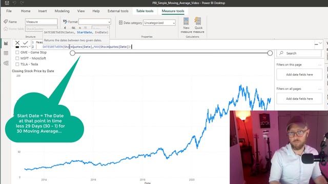 Power BI & DAX - Simple Moving Averages смотреть онлайн