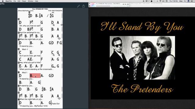 I'll Stand By You Chords at MyPartitur смотреть онлайн