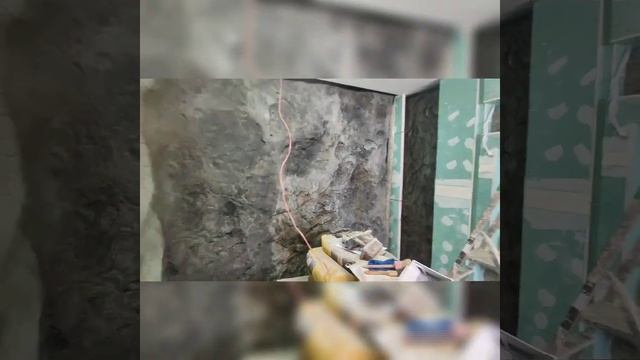 Текстура камня своими руками. Скала в квартире. смотреть онлайн