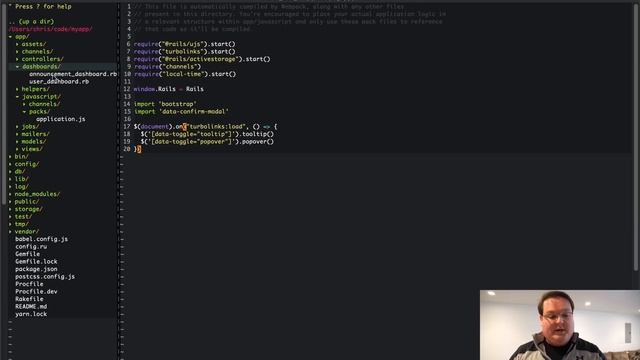 Jumpstart Ruby on Rails Template Walkthrough смотреть онлайн