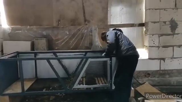 Супер материал для кроличьих клеток или как мы стали кролиководами! Французский баран