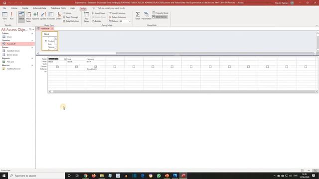 ECDL Advanced ACCESS Lesson 3 SQL смотреть онлайн
