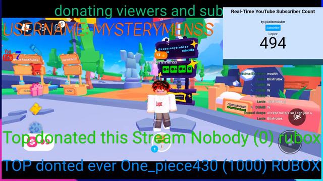 🔴LIVE 20 RUBOX GIVEAWAY 🔴(PLEASE DONATE) Roblox. смотреть онлайн