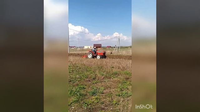 Пахота! Участок под новое клубничное поле))) смотреть онлайн