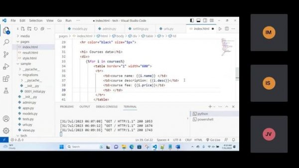 # 6 Django setup Sqlite3 Database | creating super user and admin panel | singup | login | logout