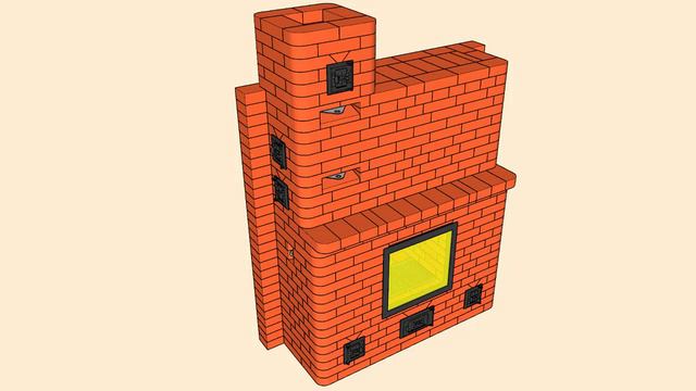 Печь камин своими руками, из кирпича, на дровах, для дома. Камин в доме (видеоурок). смотреть онлайн