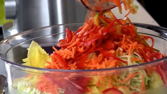 Cabbage Salad Recipe for your Kenwood Multipro Compact Food Processor смотреть онлайн