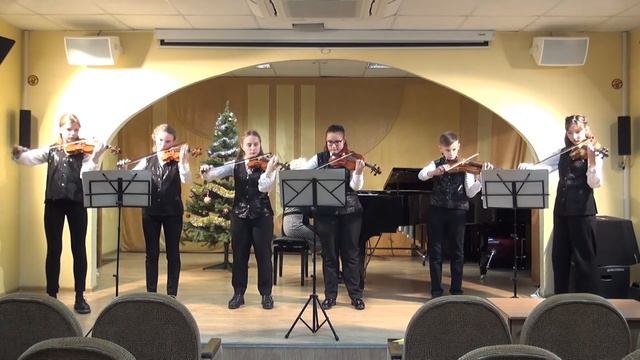 Новогодний концерт струнного отделения смотреть онлайн