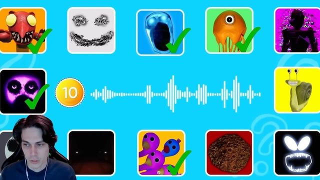 УГАДАЙ МОНСТРА - ДВЕРИ И ГАРТЕН ОФ БАНБАН! - Guess the MONSTER’S Voice (Garten of BANBAN + Doors) смотреть онлайн