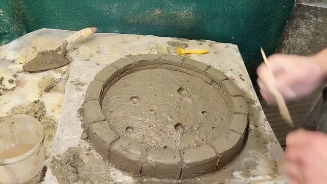 Светильник Луна из цемента! Отличный декор для дачи или современного интерьера. смотреть онлайн