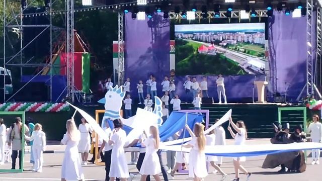Репетиция к дню города./ Выступление на день города. смотреть онлайн