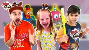 ПАПА РОБ, ЯРИК И САША: АНИМАТРОНИКИ FNAF FUNKO RACERS - ЛУЧШИЕ ФНАФ ПРИКЛЮЧЕНИЯ!